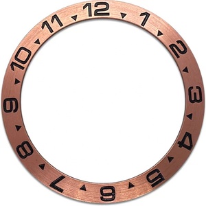 38mm * 30,7mm plata oro rosa cepillo oblicuidad bisel inserto apto para SKX007 SUB <span class=keywords><strong>GMT</strong></span> hombres Relojes - Product Image 5