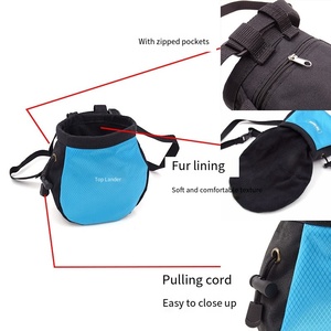 Sac à craie d'escalade portable avec ceinture, <span class=keywords><strong>pochette</strong></span> à craie imperméable pour l'escalade en salle, l'alpinisme, la gymnastique - Product Image 3