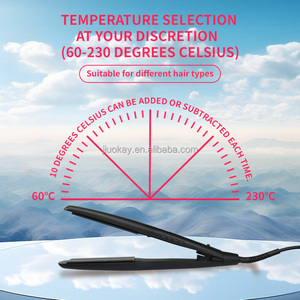 Piastra per <span class=keywords><strong>Capelli</strong></span> Elettrica in Ceramica 200W 4MCH, Ferro Arricciacapelli Multifunzione con Bluetooth per Smartphone, Uso Domestico - Product Image 5
