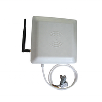 Lector UHF RFID de Largo Alcance 860mhz-960mhz con 2 Indicadores LED para Sistema de Estacionamiento de Automóviles