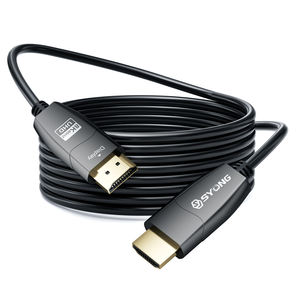 Câble <span class=keywords><strong>HDMI</strong></span> en fibre optique SYONG 8K, câble <span class=keywords><strong>HDMI</strong></span> 2.1, prend en charge 8K60Hz, 4K120Hz, 48 Gbps, HDR dynamique 10, EARC, <span class=keywords><strong>Dolby</strong></span> <span class=keywords><strong>Vision</strong></span>, HDCP2.2, 100 m - Product Image 1