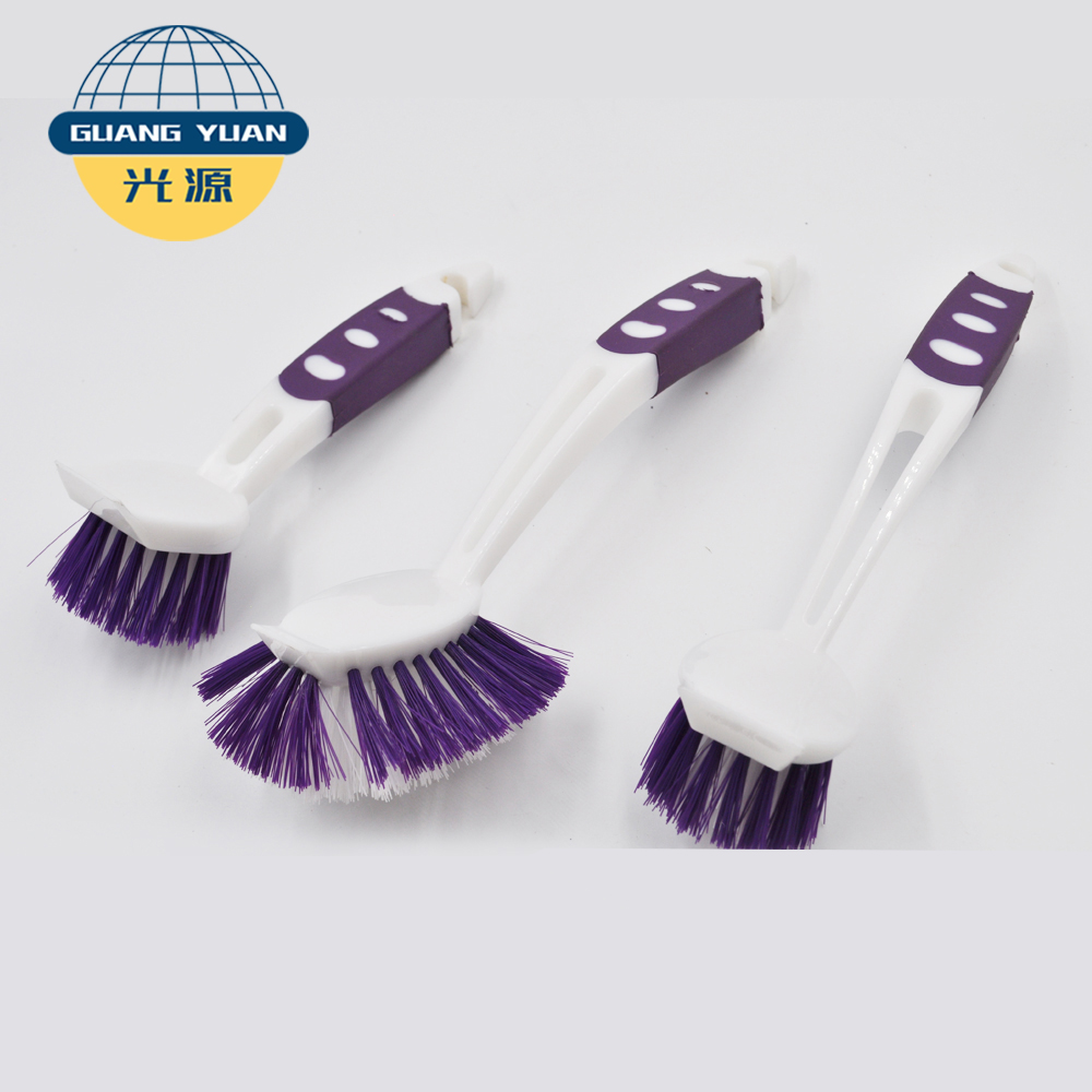 Plastic pot brush with handle for kitchen cleaning brush/home & garden/