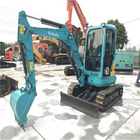 Dibuat Di Jepang Kubota U35 Mini Gali. 3,5 Ton 3 Ton Ekskavator Mini