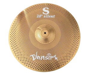 Vansir Set de cymbales muettes de couleur or 14''HH 2pcs Sac de cymbales Set de cymbales à faible bruit - Product Image 3