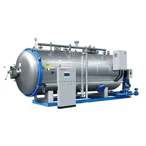 Full automatic steam air retort machine for canned fish