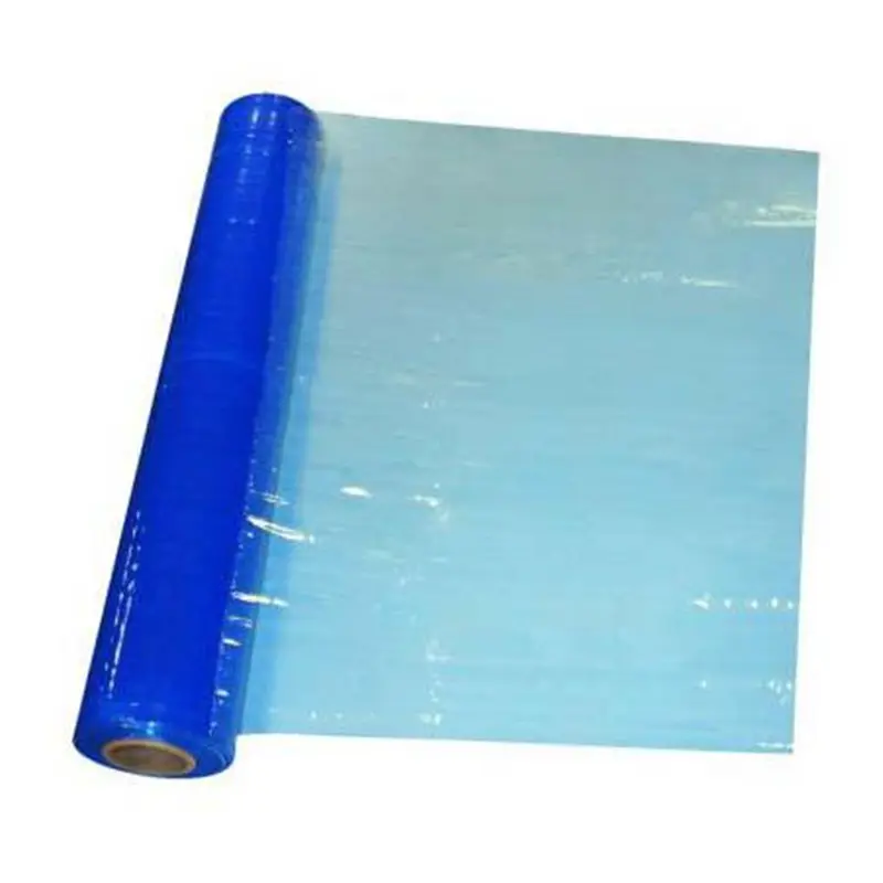 Rouleau de film de protection temporaire personnalisé pour escaliers de tapis de sol auto-adhésif à surface dure de haute qualité