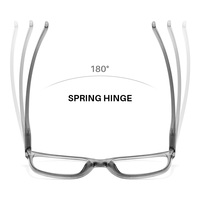 Monturas Ópticas de Moda, Monturas de Gafas Cuadradas Coloridas, Logotipo Personalizado, Unisex, Anti Luz Azul, Gafas de Lectura Transparentes de PC