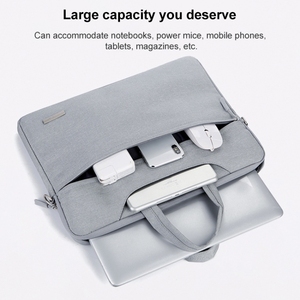 Tas tangan Laptop 14 inci, tas bagian dalam dengan tas kekuatan untuk Aksesori komputer Laptop - Product Image 2