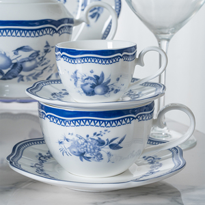 Bộ đồ ăn sứ xanh PITO Trung Quốc, bộ đồ ăn hoa quả, bộ đồ ăn sứ cao cấp, bán buôn - Product Image 6