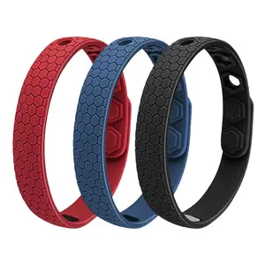 2023 Nieuwe Hot Selling Anti Statische Siliconen Negatieve Ion Armband Sport Polsband Voor Vrouwen