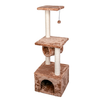 En gros Maison d'arbre pour chat en sisal et peluche courte