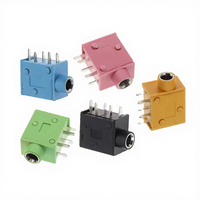 Support pour écouteurs PJ215 3.5mm, prise pour écouteurs 3.5mm, cinq broches, prise audio 5PIN PJ-325C, 10 pièces