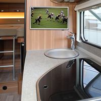 Télévision de Camping LED Standard australienne DC 12V DVB-T2 Smart TV pour caravane, RV, bateau