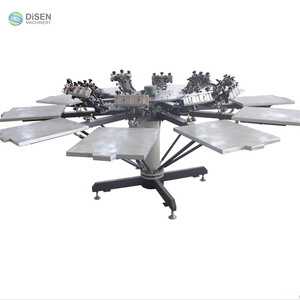 Hẹp vải koozies long lanh bột zimmer quay 6 đầu đa màu sắc màn hình máy in - Product Image 2