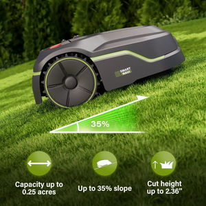 <span class=keywords><strong>Tondeuse</strong></span> à gazon sans fil I600 pour jardin domestique, entièrement automatique, intelligente, autopropulsée, ultrasonique, pour extérieur - Product Image 1