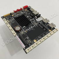 Placa base Rockchip RK3568S Android 11 con placa controladora LCD LVDS EDP V-By-One placa base Industrial 3568 Opción de módulos 4G LTE