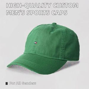 Casquette de baseball personnalisée avec logo, tissu sergé de haute qualité, style classique vintage, très vendue pour hommes, sports de plein air été automne - Product Image 3