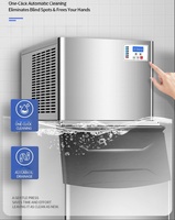 Machine à glaçons en blocs de 500 kg, grands blocs de glace pour marché du poisson, entrepôt frigorifique, machine à glaçons commerciale