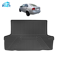 Tapis de coffre moulé sur mesure pour CHEVROLET AVEO SEDAN-FAMILY 2006-2014, sans découpe requise