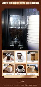 เครื่องจำหน่ายกาแฟเอสเพรสโซเชิงพาณิชย์ หน้าจอสัมผัส รองรับ SDK ระบบคลาวด์ คอมเพรสเซอร์โลหะ ระบบทำความเย็น รองรับการชำระเงินหลายรูปแบบ - Product Image 4