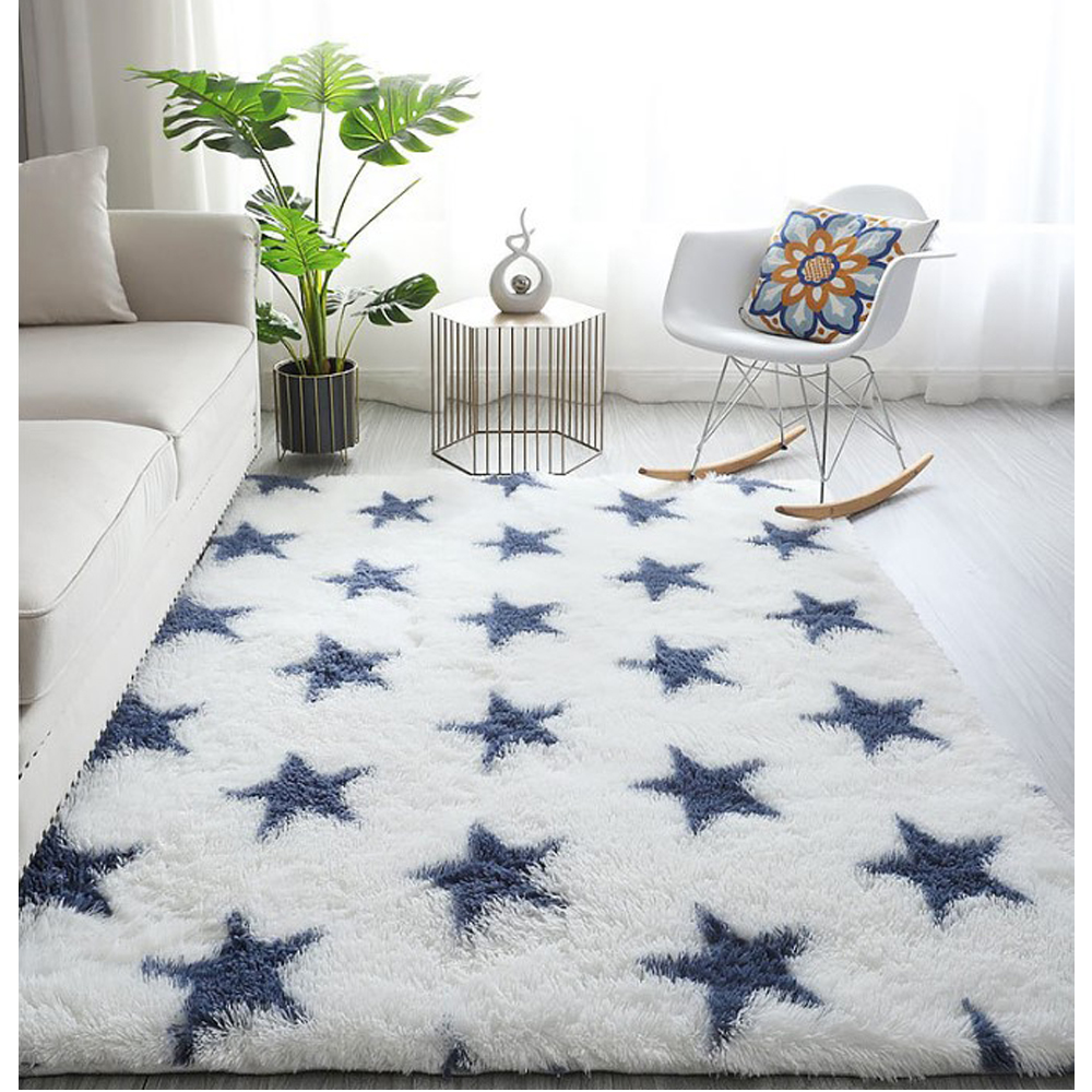 Blue white