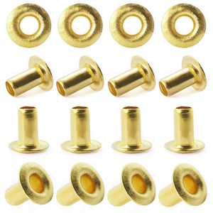 Rivets à œillets creux en cuivre de 12 mm pour vêtements, emballages, cadeaux, nécessitent un outil d'installation - Product Image 4