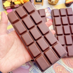 Soft Squeeze Chocolate Bar Stress Relief <b>Toy</b> Slow Rebound Fidget for Adults Kids Cute <b>Desk</b> Gift for Home Office and Travel Use - Product Image 2