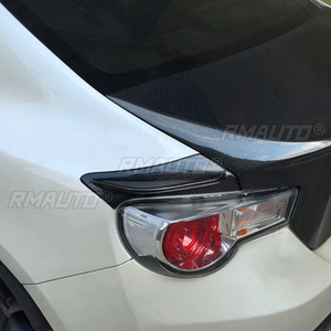 2 Piezas de Alerón Lateral de Fibra de Carbono para Maletero de Coche, Compatible con Toyota GT86 y Subaru BRZ 2013-2019, Accesorios para Coche - Product Image 4