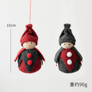 Di alta qualità di natale decorazione bambole Festival vestito ragazzi e ragazze piccoli angeli per Festival piccoli ciondoli ornamento - Product Image 2