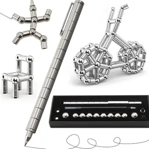 Customizable Logo Capacitive Metal Pen Metal Magnet Ballpoint Pen Magnetic Pen
