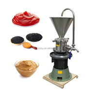 Machine à moudre le tahini et les graines de sésame de grande capacité, prix de la machine à moudre les cacahuètes, machine à faire du beurre de cacahuètes