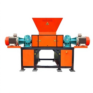 Broyeur de déchets industriels haute performance à double arbre semi-automatique 4000-5000 kg/h - Product Image 1