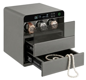 Caja Fuerte Inteligente <span class=keywords><strong>de</strong></span> Lujo JBsafe con Huella Dactilar y Cerradura <span class=keywords><strong>de</strong></span> Código Digital para Relojes, Joyas, Dinero en Efectivo y Documentos para Uso en el Hogar, Oficina u Hotel - Product Image 1