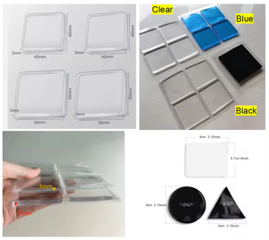 5Mm Vuông Đồ Nội Thất Kẹp Không Trượt Đồ Nội Thất Miếng Đệm Tự Dính Chống Sốc Miếng Đệm Cao Su Tái Sử Dụng Silicone Miếng Đệm Dính - Product Image 2