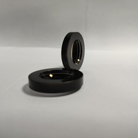 Painted Meniscus Optical Glass Lens Diam 34mm with Plano Convex Concave Multi Coated Fine Processing OEM ODM Support for Camera