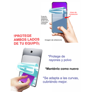 ฟิล์มกันรอยไฮโดรเจลแบบด้าน ป้องกันแสงสะท้อน สำหรับ Samsung A07 A06 5G ให้ความรู้สึกเหมือนกระดาษ ป้องกันฝุ่น ไม่ใช่กระจก - Product Image 5