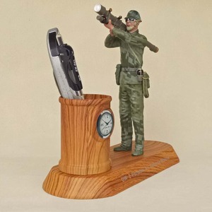 Sâu Tùy Chỉnh Hiện Đại 3D Tất Cả Các Kim Loại Die-Casting Mô Hình Người Lính Tinh Tế Livery Đồng Hồ Quà Tặng Thủ Công Thanh Lịch Bảng Văn Phòng Phẩm - Product Image 1