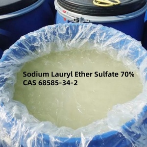 70% de lauryl éther sulfate de sodium (SLES) Marque YJ Détergents pour soins capillaires Matières premières Pâte blanche/jaune CAS 68585-34-2 Bon - Product Image 5