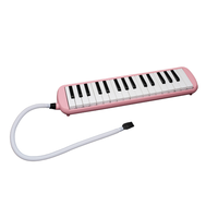 OEM Accepted ME-32P Blue 32-Key Melodica Stainless Steel ABS Plastic Brass Components Factory Musical Instrument Accessory