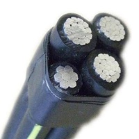 Guter Preis 4*16MM 4*25MM 4*40MM 4*70MM 4*95MM ABC Aluminium-Stromkabel 3-Phasen 4-Leiter