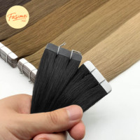 Fasimei Vente en gros Extensions de cheveux humains 100% naturels à double tirage, à bandes adhésives, brésiliennes, vietnamiennes et malaisiennes