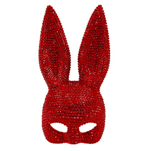 Adult Waterproof Rabbit Masquerade <strong>Mask</strong> &amp; Blindfold Set for Halloween Party Role Play Sex Toy - Product Image 6