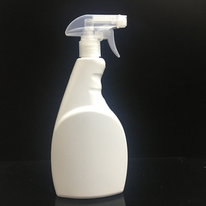 Bouteille en plastique PET avec pulvérisateur à gâchette noir, blanc ou transparent de 500 ml et 750 ml avec bouchon pulvérisateur - Product Image 3