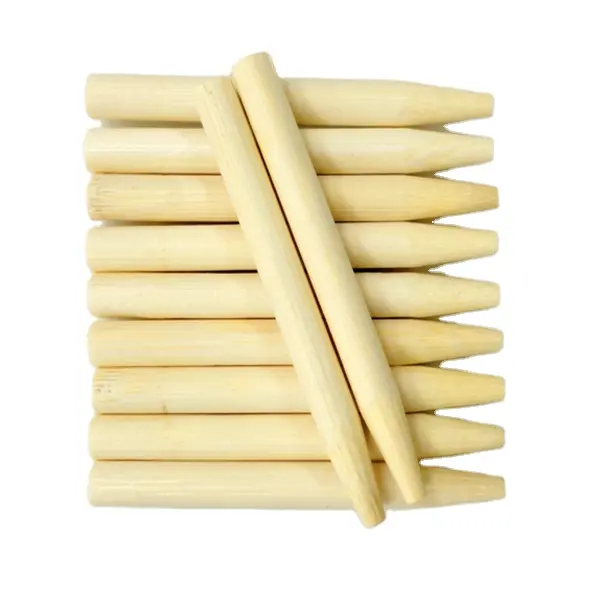 5,0 6,0 мм 73 мм 88 мм бамбуковые деревянные палочки для шпажки, упаковочные палочки для предварительно рулонных конусов с логотипом