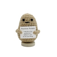 DIY Crochet Cartoon Peluche Tricoté Poupée Artisanat Fait Main Aiguille Laine Kit Jouet Poupée pour Enfants