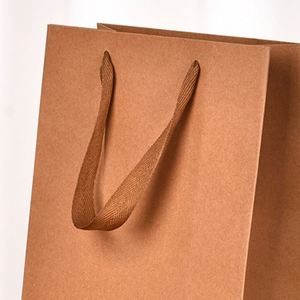 Bolsas de Papel para Compras con Logotipo de Marca Impreso, Diseño de Lujo, para Regalos y Promociones, Precios Razonables - Product Image 4