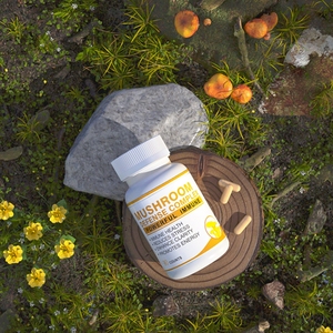 <span class=keywords><strong>Capsule</strong></span> di supplemento dell'estratto del fungo della criniera dei leoni di AHCC Reishi di vendita calda di Amazon per il supporto immunitario - Product Image 5
