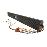 Sistema de Sonido para Tractor, Altavoz, Centro de Audio, Barra de Sonido, Pantalla de 3 Pulgadas, Reproductor MP5, 4 Altavoces Subwoofer, Pistón, Impermeable IP66