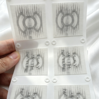 Écussons lenticulaires 3D premium à changement de couleur, étiquettes de logo en silicone avec impression par transfert thermique pour vêtements et accessoires
