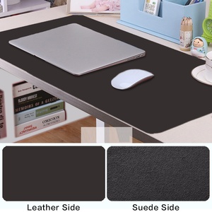 แผ่นรองเมาส์หนัง PU ขนาดใหญ่ สีตามสั่ง กันน้ำ สำหรับสำนักงาน/คอมพิวเตอร์  แผ่นรองเขียนสำหรับนักเรียน พร้อมฐานหนังกลับ - Product Image 6